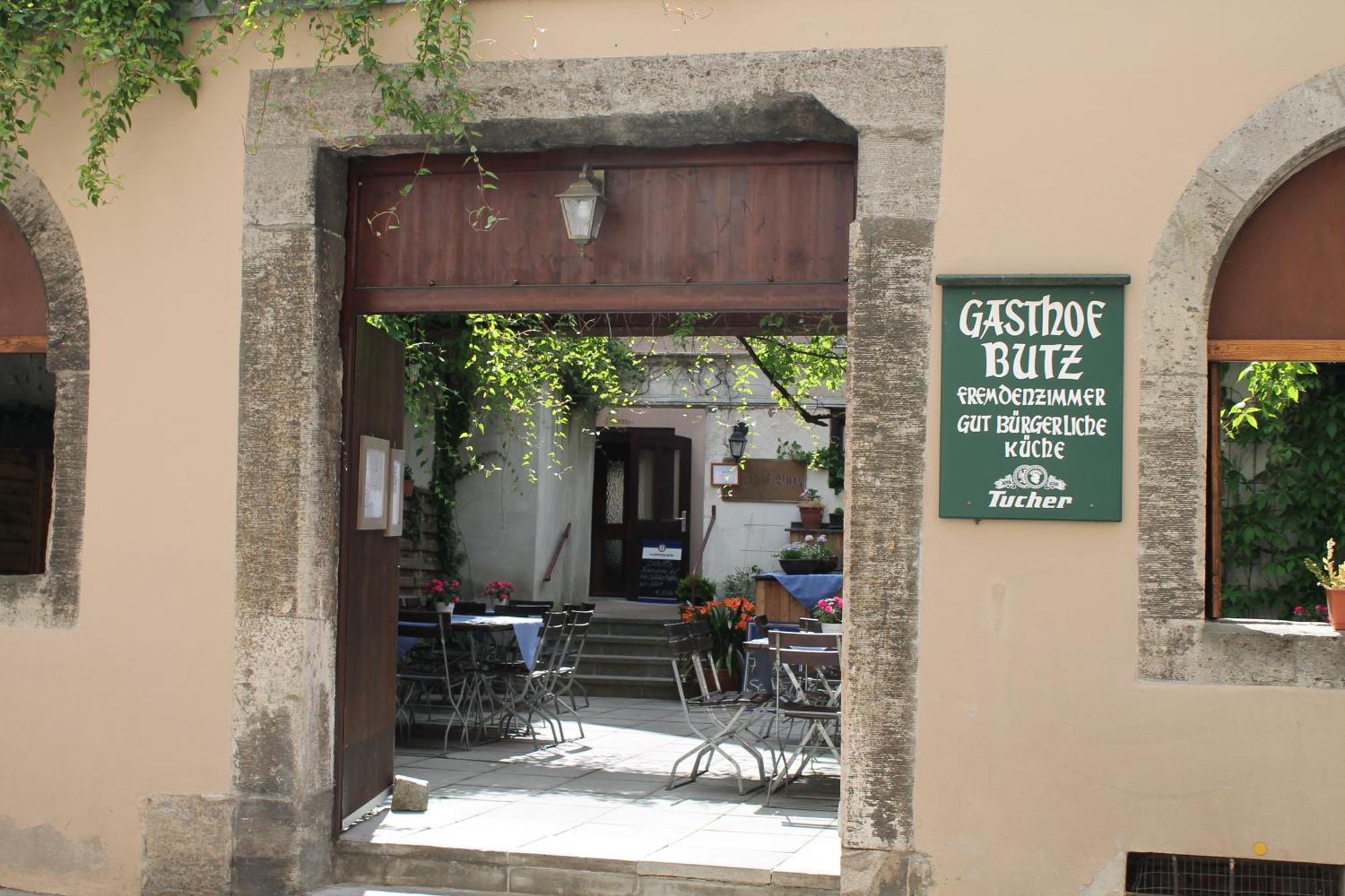 רוטנבורג אוב דר טאובר Gasthof Butz מראה חיצוני תמונה